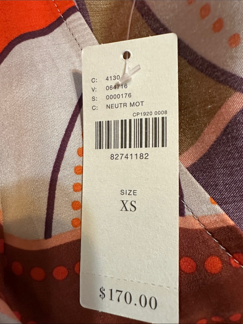 Anthropologie Floral Printed Midi Dress XS NWT Satin Faux Wrap Long Sleeve $170 - Picture 14 of 14